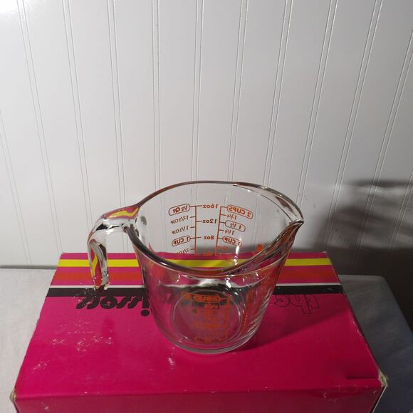 Vintage Anchor‎ Hocking Oven Basics Glass Measuring Cup - Picture 2 of 3